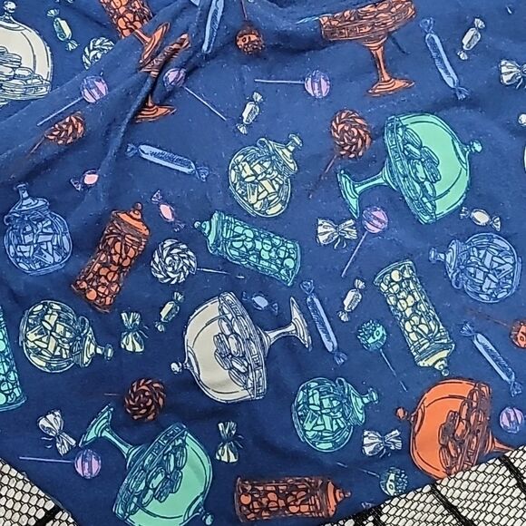 Confections Candy Bakery Pastries OS LulaRoe Leggings - Picture 3 of 6
